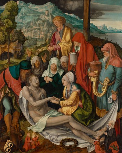 Beweinung Christi ("Glimsche Beweinung") von Albrecht Dürer