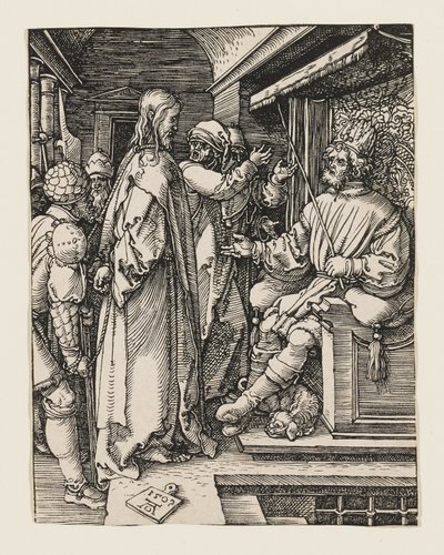 Christus vor Herodes von Albrecht Dürer