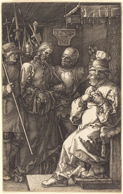 Christus vor Kaiphas von Albrecht Dürer