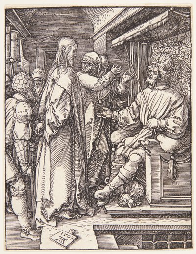 Christus vor Herodes von Albrecht Dürer