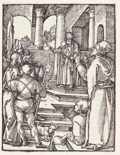 Christus vor Pilatus von Albrecht Dürer