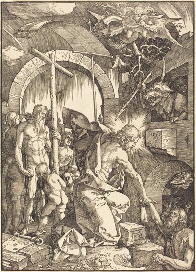 Christus in der Vorhölle von Albrecht Dürer
