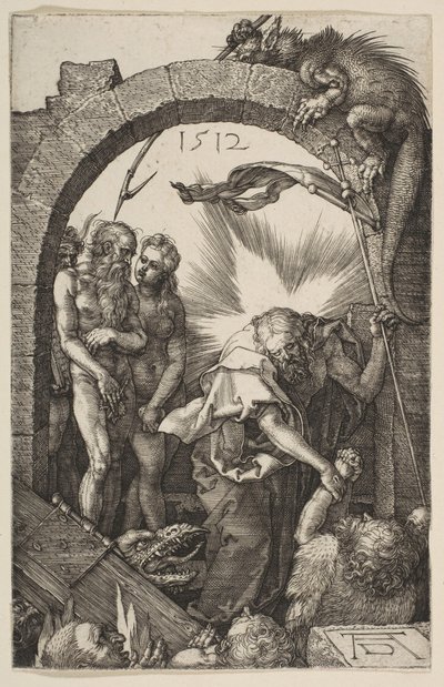 Christus in der Vorhölle, aus Die Passion von Albrecht Dürer