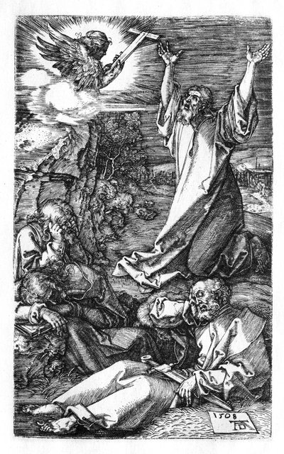 Christus am Ölberg von Albrecht Dürer
