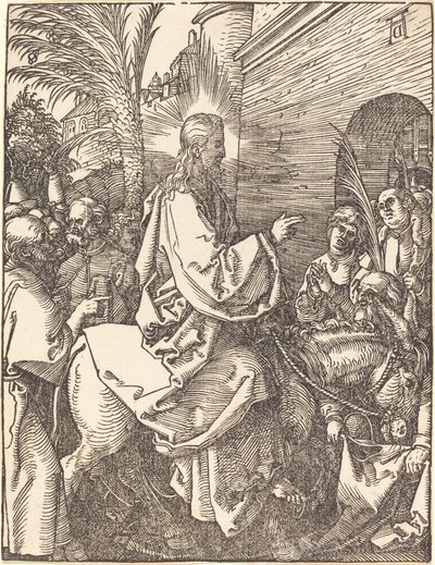 Christi Einzug in Jerusalem von Albrecht Dürer