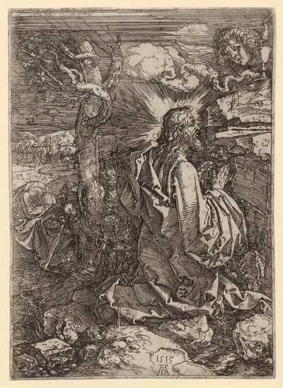Christus am Ölberg von Albrecht Dürer