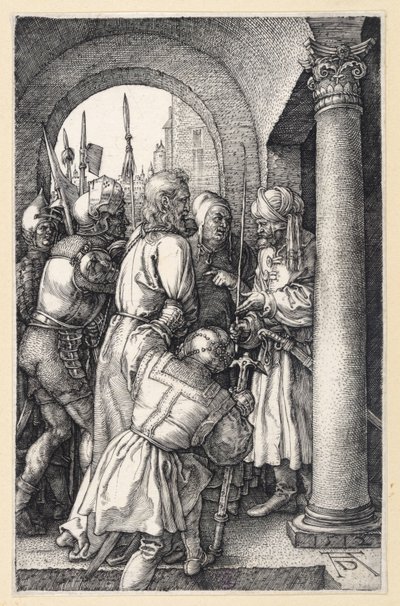 Christus vor Pilatus (Kupferstich-Passion) von Albrecht Dürer