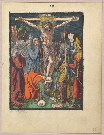 Kreuzigung, aus "Die kleine Holzschnittpassion" von Albrecht Dürer