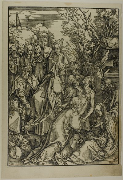 Kreuzabnahme Christi, aus Die Große Passion von Albrecht Dürer