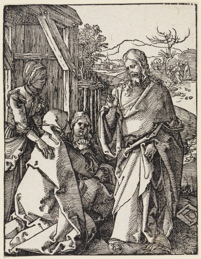 Der Abschied Christi von seiner Mutter von Albrecht Dürer