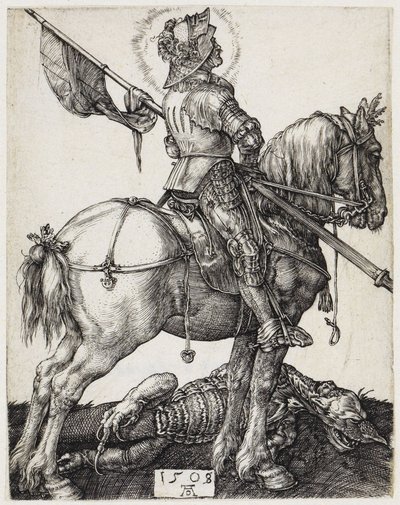Der heilige Georg zu Pferd von Albrecht Dürer