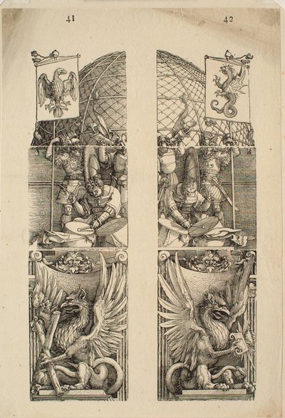 Details 41 und 42 von Albrecht Dürer