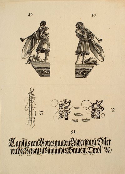 Detail 49-53 von Albrecht Dürer