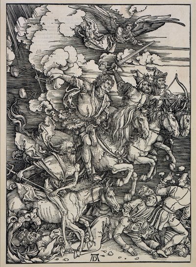 Die vier Reiter (Apokalypse) von Albrecht Dürer