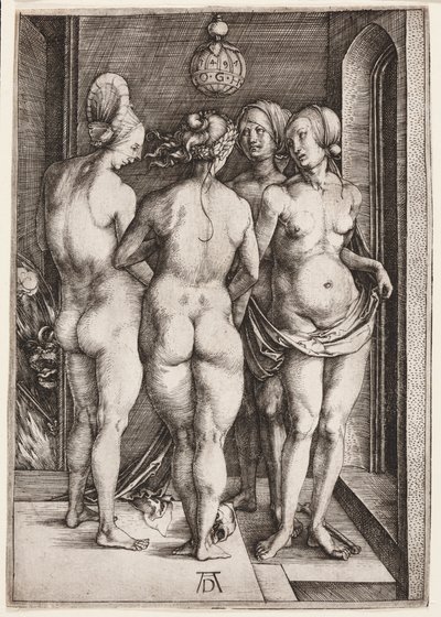 Vier nackte Frauen (Die vier Hexen) von Albrecht Dürer