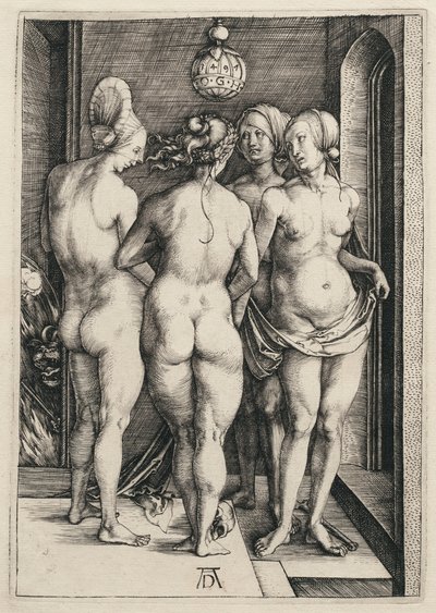 Vier nackte Frauen von Albrecht Dürer