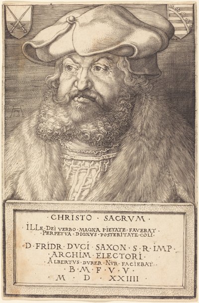 Friedrich der Weise, Kurfürst von Sachsen von Albrecht Dürer