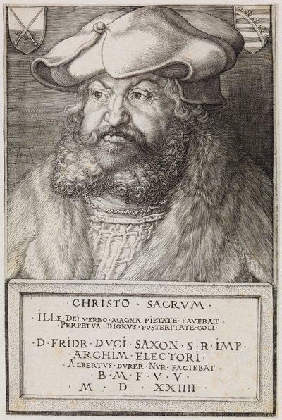 Friedrich der Weise, Kurfürst von Sachsen von Albrecht Dürer