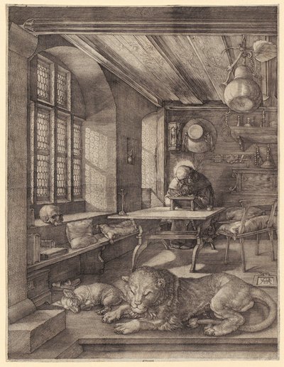 Heiliger Hieronymus im Gehäuse von Albrecht Dürer