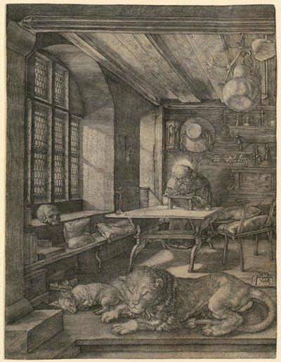 Heiliger Hieronymus im Gehäuse von Albrecht Dürer