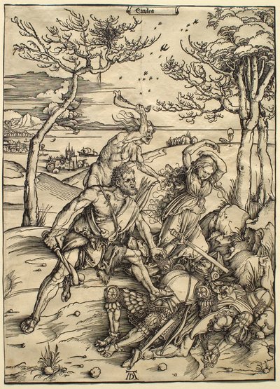 Herkules besiegt Cacus von Albrecht Dürer
