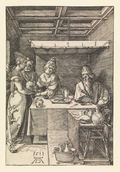 Herodias mit dem Kopf von Johannes dem Täufer von Albrecht Dürer
