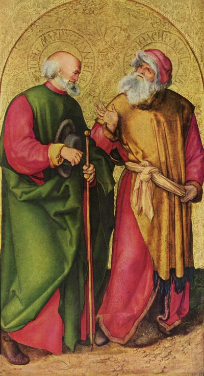 Jabach Altar: Heilige Joseph und Joachim von Albrecht Dürer
