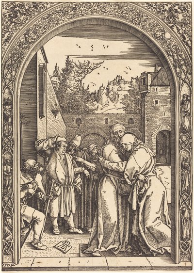 Joachim und Anna an der Goldenen Pforte von Albrecht Dürer