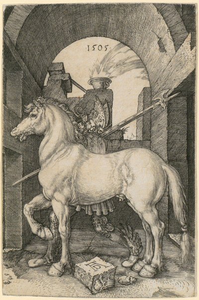 Kleines Pferd von Albrecht Dürer