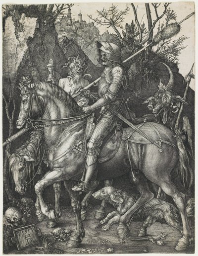 Ritter, Tod und Teufel von Albrecht Dürer