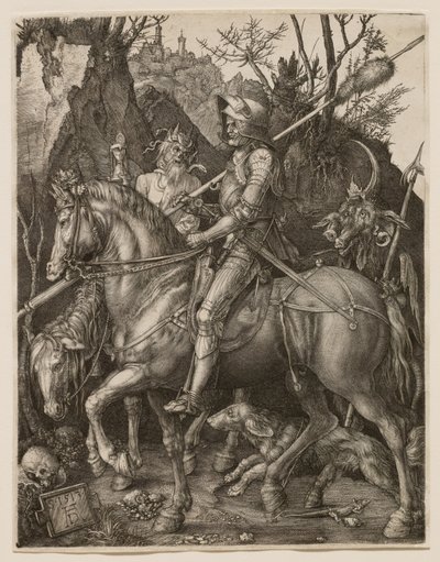 Ritter, Tod und Teufel von Albrecht Dürer