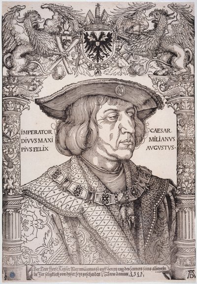Kaiser Maximilian I. (Bartsch 153) von Albrecht Dürer