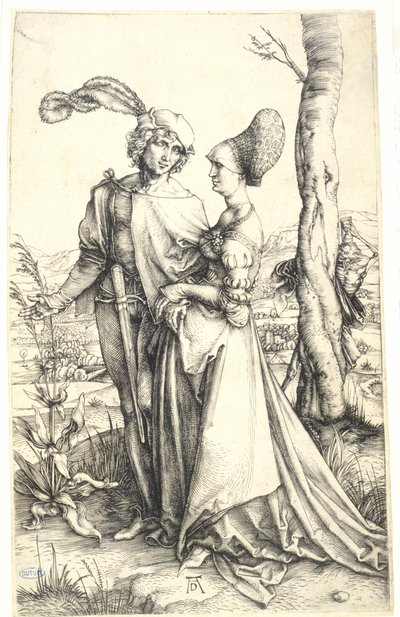 Der Spaziergang (Bartsch 94) von Albrecht Dürer