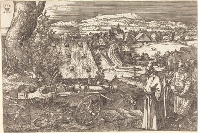 Landschaft mit der Kanone von Albrecht Dürer