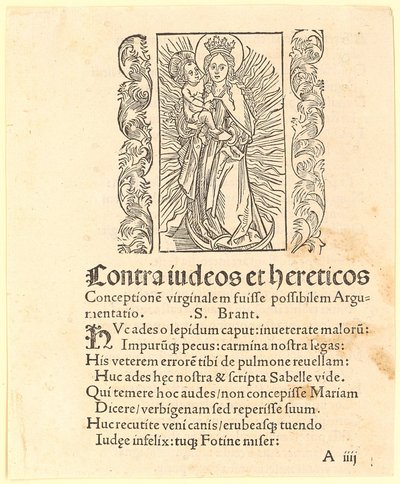 Madonna im Strahlenkranz auf der Mondsichel von Albrecht Dürer