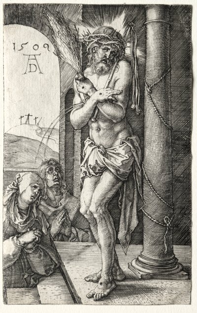 Der Schmerzensmann an der Säule von Albrecht Dürer