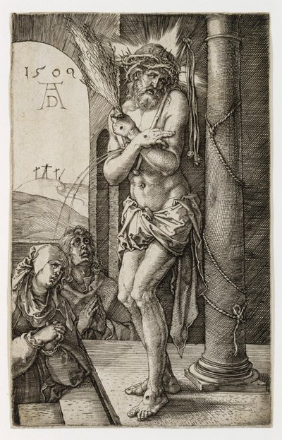 Der Schmerzensmann an der Säule von Albrecht Dürer
