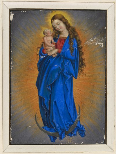 Maria auf der Mondsichel von Albrecht Dürer