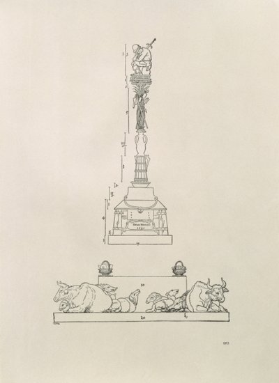 Denkmal zur Erinnerung an den Sieg über die Bauern, aus dem 