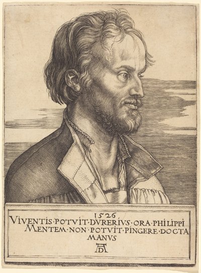 Philipp Melanchthon von Albrecht Dürer