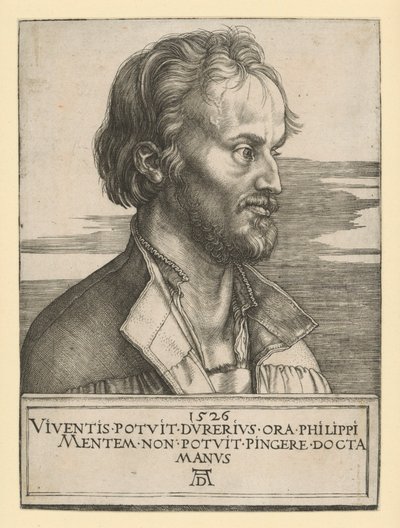 Porträt des Philipp Melanchthon von Albrecht Dürer