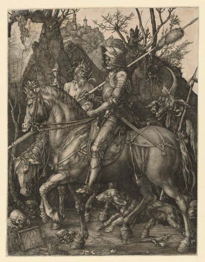Ritter, Tod und Teufel von Albrecht Dürer