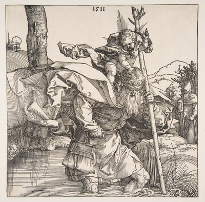 Der heilige Christophorus von Albrecht Dürer