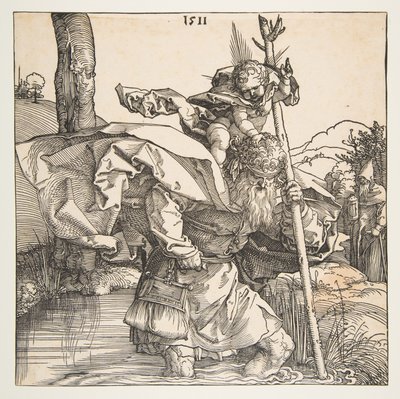 Der heilige Christophorus von Albrecht Dürer
