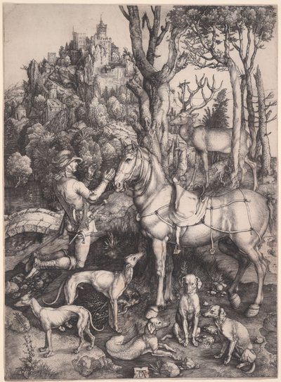 Der heilige Eustachius von Albrecht Dürer