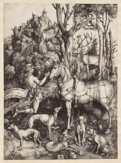 Der heilige Eustachius von Albrecht Dürer