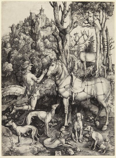 Der heilige Eustachius von Albrecht Dürer