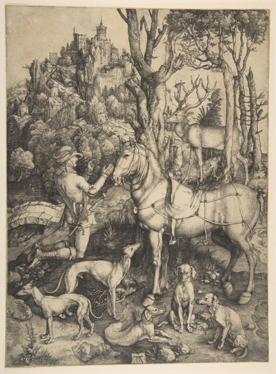 Der heilige Eustachius von Albrecht Dürer