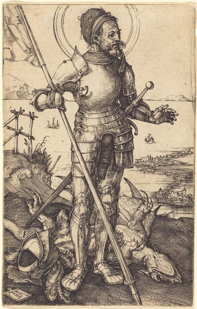 Heiliger Georg stehend von Albrecht Dürer