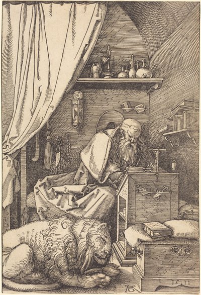 Der heilige Hieronymus in seiner Zelle von Albrecht Dürer